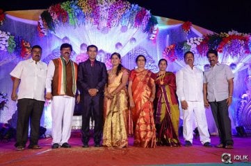 Celebs at Pratani Ramakrishna Goud Son Wedding Reception